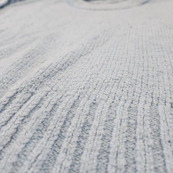 Free People Womens S Small Love Light Sweater Blue Oversized Knit Lightweight - Picture 5 of 13